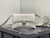 Balenciaga 671355 Women's Downtown XS Shoulder Bag Crocodile Embossed White