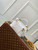 LV N85911 Louis Vuitton Vanity Chain Pouch Ostrich leather Bag White Pearl