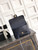 Chanel AS6130 Small Flap Bag Grained Shiny Calfskin & Gold-Tone Metal Navy Blue