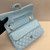 Chanel A01112 Flap Classic 11.12 Handbag Lambskin Lake Blue