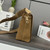 Loewe Men Flamenco satchel in Suede leather  B411FSAX04 Brown