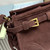 Prada 1BH215 Prada Bonnie small suede shoulder bag Purple Red