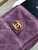 Chanel AS5303 Hobo Suede & Gold-Tone Metal Light Purple