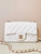 Chanel A69900 Mini Flap Bag Lambskin AS1116 White