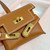 Hermes H084665CK0U Kellyfestival charm Kelly bag charm in Swift calfskin H88914