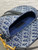 Dior M0455 Saddle Bag With Strap Blue Denim Dior Oblique Jacquard M0456
