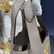 Prada 1BA349 Mini leather handbag Gray Gold