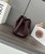 Loewe Small Madrid bag in supple calfskin AANBAB2X01 Dark Brown
