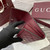 Gucci GG Emblem continental wallet 847210 Wine Red