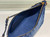 Dior S3202 Diorstar Hobo Bag with Chain Blue Denim Dior Oblique Jacquard M2030
