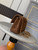 Chanel A01112 Flap Classic 11.12 Handbag Suede leather & Gold-Tone Metal Tan