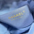 Chanel AS4386 Clutch with chain Grained Shiny Calfskin Blue