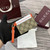 Gucci GG Emblem card case with strap 819121 Biege & orange