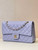 Chanel A01112 Flap Classic 11.12 Handbag Calfskin & Gold-Tone Metal Light Purple