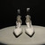 Jimmy Choo SAEDA100ZPJ Gold Satin Pumps with Crystals JC90008
