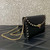 Valentino 4W2P0Z81 Rockstud Wallet With Chain In Grainy Calfskin Bag