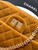 Chanel 20CM Mini Flap Bag 25A Velvet Yellow AS1116
