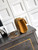 Chanel 20CM Mini Flap Bag 25A Velvet Yellow AS1116