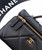 Chanel AP4936 Vanity with Chain Grained Shiny Calfskin & Gold-Tone Meta Black