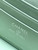 Chanel AP4933 25K Long Vanity with Chain Grained Shiny Calfskin Silver Green