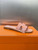 Hermes H202230Zv5K360 Women Crocodile calfskin Oran Sandal H33649
