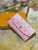 LV M60145 Louis Vuitton Iris Wallet Gradient Pink