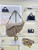 Dior M0455 Saddle Bag With Strap Grained Calfskin Rouge Rice M0456