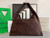 Bottega Veneta BV 763970 Large Hop Fondant Bag Dark Brown Suede Leather