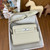 Hermes H084109CK25 Kelly Messager Shoulder Togo 25 bags White Silver