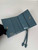 Prada 1MV204 Small shiny Leather Wallet light Blue