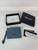 Prada 1MV204 Small shiny Leather Wallet light Blue