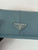 Prada 1MV204 Small shiny Leather Wallet light Blue