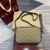 Gucci 834802 GG Canvas Small Crossbody Bag Dark brown