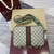 Gucci 834468 Ophidia medium crossbody bag beige and Green