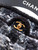 Chanel Large Flap Tweed Shearling Lambskin & Gold-Tone Metal AS5686  Black & Gray