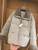 Brunello Cucinelli Mink sleeves and collar with wool and down jacket BC9001