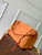 LV M26358 Louis Vuitton Express MM Bag Orange Crocodile Pattern