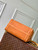 LV M26358 Louis Vuitton Express MM Bag Orange Crocodile Pattern