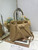 Dior M0737 Cigale top handle bag Apricot