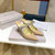 Jimmy Choo Women's Sandals BRESLIN  Jimmy Choo Slippers 81150 Apricot - Voguebags