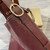 Gucci 847452 GG Emblem medium shoulder bag Red GG leather