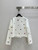 Chanel Women Cropped jacket with double C metal badget C62332
