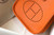 Hermes Evelyne Bag Hermes Mini Crossbody Bag 20405 Silver Buckle Orange