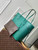 LV M12195 Louis Vuitton Neverfull MM Bag Epi Leather Green