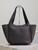 YSL 763435 LE 5 À 7 BEA IN GRAINED LEATHER Dark Brown
