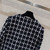 Chanel Women's Plaid nylon jacket + skirt set  Clothing Coat C62302
