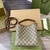 Gucci 815118 GG Emblem Mini Bucket Bag Brown