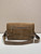Prada 2VD073 Suede shoulder bag Cocoa Brown