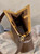 Fendi 8BP127 FENDI FIRST Medium Dark Brown Crocodile leather bag