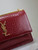 YSL 442906 SUNSET MEDIUM IN Red crocodile leather